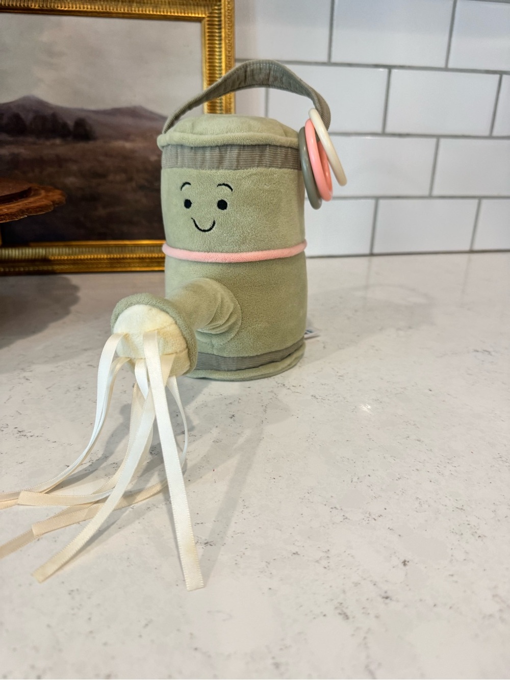 Jellycat Light Green watering can